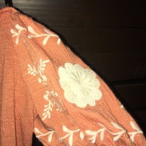 Off shoulder crop top